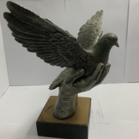 Trophée de Pigeon en résine personnalisé et créatif, prix de la paix pour cadeau Souvenir (colombe de la paix)