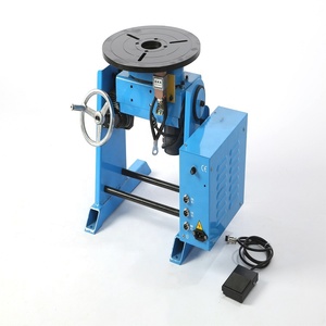 Plateau tournant de soudage de haute qualité BWJ-10-30-50 pour pipeline, capacité de charge 10-50 kg, moteur 20W/40W/120W, rotation de soudage personnalisable - Product Image 1