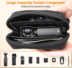 Estuche de Transporte para DJI Osmo Pocket 3 y Xtra Muse, Bolsa Bandolera de Gran Capacidad - Product Image 3