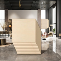 Panneau de fibres à densité moyenne (MDF) brut 4x8FT, qualité industrielle, poncé et brillant, pour découpe, fraisage et peinture
