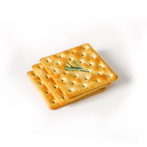 แครกเกอร์โรสแมรี่แสนอร่อยขนมปังกรอบเค็มเพื่อสุขภาพแพ็ค250กรัมฉลากส่วนตัว - Product Image 3