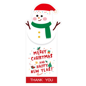 Paquete de 50 Pegatinas de Navidad de <span class=keywords><strong>Jack</strong></span>&<span class=keywords><strong>Sunny</strong></span>, Pegatinas de Sellado para Cajas de Regalo de Papá Noel, Etiquetas de Papel Revestido de Forma Ovalada y Coloridas - Product Image 6