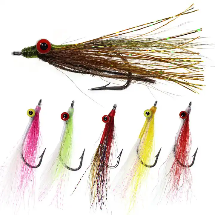 Fly Fishing Tackle Saltwater Clouser Minnow