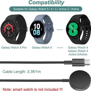 Cao Cấp Bền Thông Minh Đồng Hồ Không Dây Từ Sạc <span class=keywords><strong>Dock</strong></span> Sạc Di Động Cáp Đối Với <span class=keywords><strong>Samsung</strong></span> Cho Galaxy Đồng Hồ 3 Pro Hoạt Động 1 2 - Product Image 5
