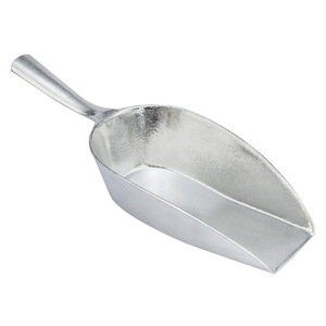 Aluminum Shovel Scoop For Ice Rice Grain Bar Use Industrial Grade Long Handle - Product Image 1