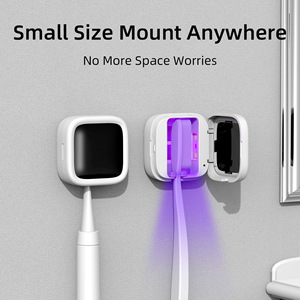 Stérilisateur de brosse à dents UV portable avec charge de type C et désinfection par lumière LED pour les voyages et l'usage quotidien - Product Image 2
