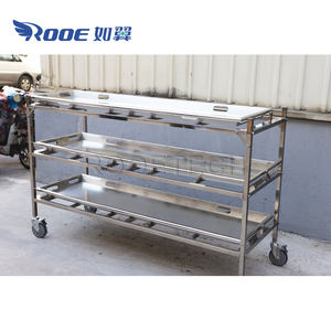 304 נירוסטה מתים מגש המתים מתלה טרולי - Product Image 1