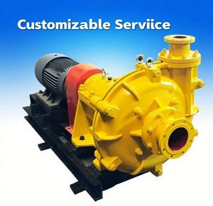 Bomba de Lodos Horizontal de Alta Resistencia OEM ODM 2025, Bomba Centrífuga de Succión de Lodo de Alta Eficiencia y Ahorro de Energía - Product Image 2