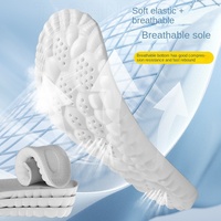 Semelles de sport 4D Matériau PU Respirant et absorbant la sueur Soutien de la voûte plantaire pour un confort sportif de longue durée