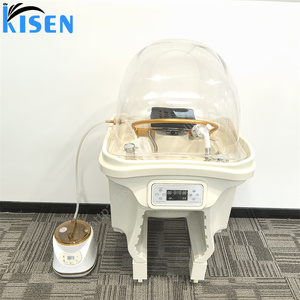 Kisen 2026 <span class=keywords><strong>Lavacabezas</strong></span> Móvil <span class=keywords><strong>de</strong></span> Alta Gama para Salón, Sin Tuberías, con 2 Tanques y Base Alta, No Requiere Fontanería - Product Image 6