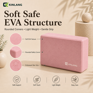 Briques de yoga amusantes et sûres pour enfants, bords doux, matériau non toxique, parfaites pour les petits yoghis de 3 à 12 ans - Product Image 1