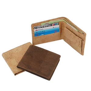 <span class=keywords><strong>Portefeuille</strong></span> en <span class=keywords><strong>Liège</strong></span> Écoresponsable Homme Vintage Court Design Bifold Style Intemporel Durable Chine Fabricant de Portefeuilles - Product Image 1