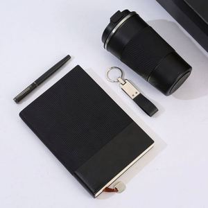 Executive Gift Set Custom PU Leather Notebook Digital Printed Keychain & Coffee <b>Mug</b>-Premium Corporate Gifts & Teacher - Product Image 3