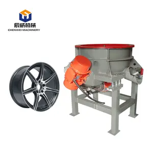 Magnesium Alloy Wheel Vibratory Tumbler Metal Polishing Machine