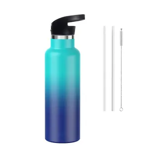Best Double Wall Stainless Steel Vacuum Portable Sports Bottles Outdoor Water Bottle Thermos
