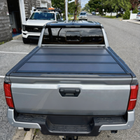 Bâche rigide pliable à profil bas pour Toyota Tundra 2022-2024, compatible Foton Tunland, Ram 1500, F-150 – Idéale pour le camping et le travail