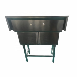 Lavello da <span class=keywords><strong>cucina</strong></span> personalizzato a <span class=keywords><strong>2</strong></span> scomparti in acciaio inossidabile - Product Image 5