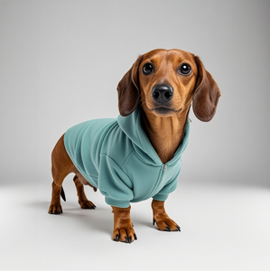 Felpe di Lusso per Cani con Stampa Personalizzata, Abbigliamento Traspirante 100% Cotone Puro, Abbigliamento Sportivo per Bassotto da Esterno - Product Image 2