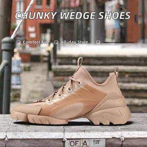 Zapatillas Deportivas de Plataforma con Cuña para Mujer, Diseño 2025, Estilo Chunky, Aumentan la Estatura, Novedad de Otoño - Product Image 2