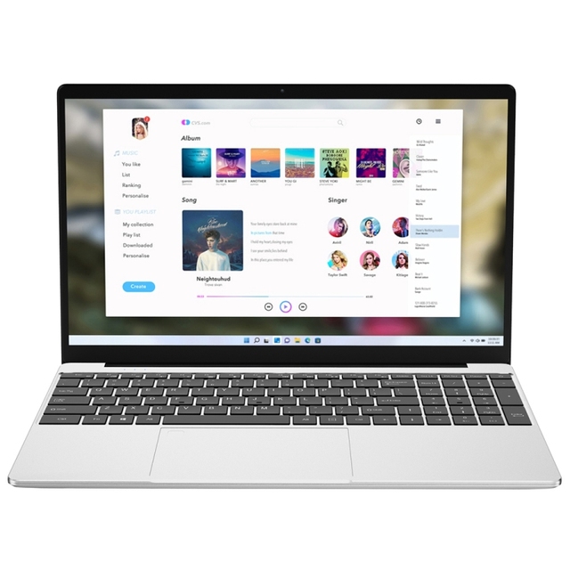 2024 Ninkear N15 Air 15.6 Inch Notebook Wins 11 Intel Celeron N95 Quad Core Laptop