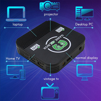 SYYTECH Nouvelle console de jeu X3 Boîtier TV 4K HD 64 Go 10000 jeux Manettes sans fil Contrôleurs de jeu d'arcade classiques