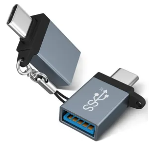 유형 C 남성 USB 3.0 A 여성 변환기 어댑터 케이블 노트북 도킹 스테이션 USB C OTG 어댑터 변환기