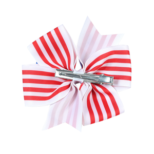Vente en gros : Pinces à cheveux 4 juillet pour bébé fille, motif étoile <span class=keywords><strong>et</strong></span> drapeau rayé, accessoires de coiffure pour la Journée du Drapeau - Product Image 6