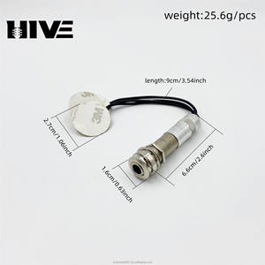 Patch de micro pour guitare 3 patchs Accessoire de micro à induction en boucle ouverte Karin Bar KLB Thumb Piano Patch sans trou Pickup EQ300 - Product Image 3