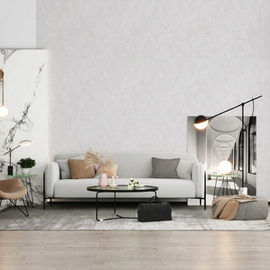 High-end Florals Pattern Nonwoven Wall Covering <b>Fabric</b> <b>Waterproof</b> Anti-mildew Upholstery 100% ES Fiber Very Lightweight Bedroom - Product Image 5