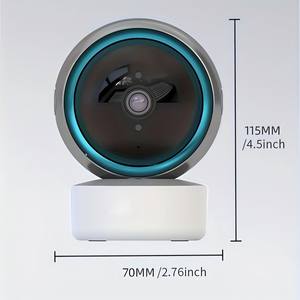 Kamera jaringan Mini rumah pintar HD 1080P, penyimpanan kartu memori/Cloud Audio dua arah Alarm deteksi gerakan keamanan CCTV dalam ruangan Wifi - Product Image 5