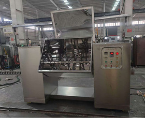 Mélangeur de poudre industriel pour le traitement des noix, système de mélange à pales en cuve, mélangeur de poudre à pales sans ruban ni vis sans fin - Product Image 4