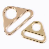 MeeTee BF223 25mm Autres pièces et accessoires pour sacs, sangle colorée, boucles de connexion pour sac, alliage de zinc, boucle triangulaire réglable