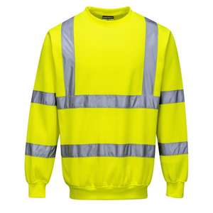 PORTWEST - B303YERL Sweat jaune haute visibilité-EAN 5036108145348 HI-VIS WORKWEAR - Product Image 1