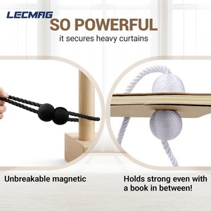 Fermacurtain Magnetici, Fibbie, Supporti e Ganci per Tende - Product Image 4