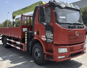 16ton zoomlion lifting pickup truck crane