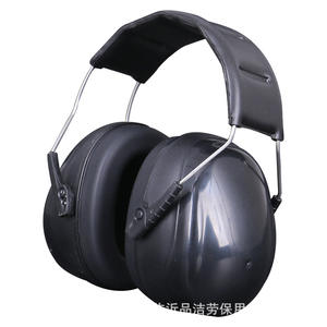 Couvre-oreilles bleus à réduction de bruit, doublure en éponge haute densité 26 Db pour machines industrielles et chantiers de construction - Product Image 3