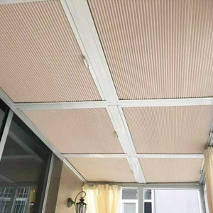 Techo solar moderno, parasol de cristal para habitación, techo eléctrico Manual, cortina de panal, protector solar, refrigeración, aislamiento térmico, sombreado - Product Image 1