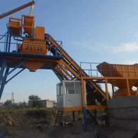 Centrale à béton mobile, bétonnière portable, centrale à béton personnalisable de haute qualité pour les projets de construction