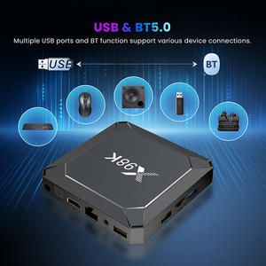 Rockchip RK3528A Multimedia 8k HDR Video Display 1000M 2.4GHz/5GHz WiFi 6 X98K Android 13 Set Top <span class=keywords><strong>Tv</strong></span> Box X98K - Product Image 5