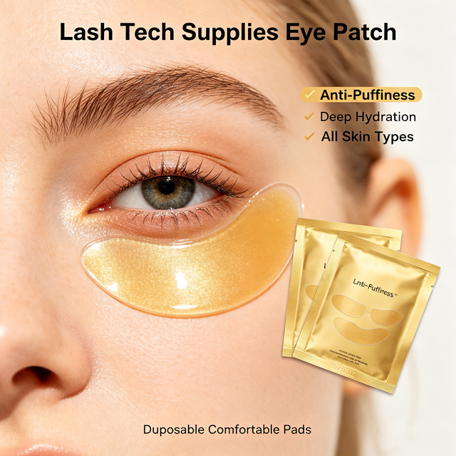 Hydrogel Eye Patches for Under-Eye Care Cooling & Moisturizing Eye Mask for Puffiness and Tired Eyes