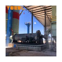 Línea de calcinación de materiales de construcción automática Alpha, unidad de fabricación de polvo de yeso, máquina de enlucido, producción de polvo innovadora