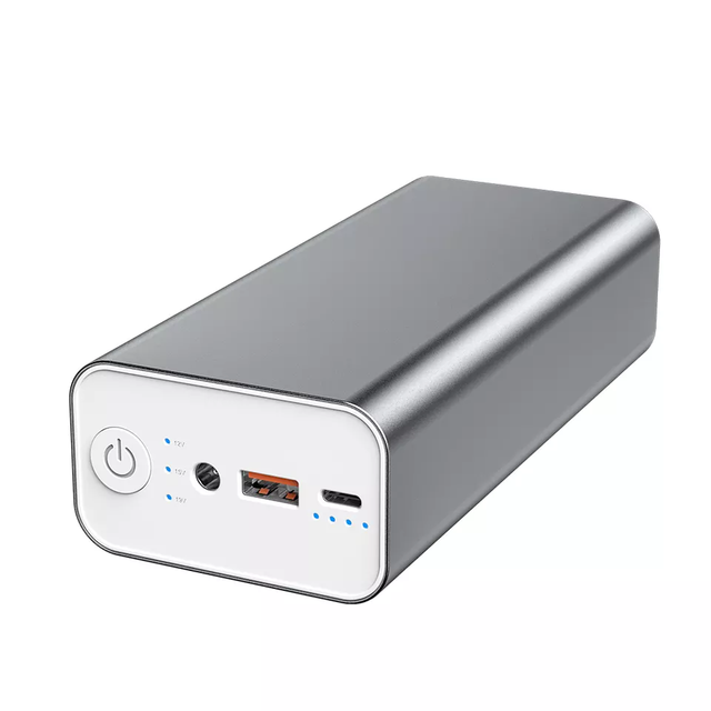 Xionel Silver 2025 New Arrivals Large Capacity 76W DC Output 30000mAh Fast Charging USB-C PD 65W Laptop Portable Power Bank