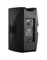 Enceinte DJ professionnelle bi-amplifiée de 15 pouces, enceintes PA, haut-parleur, sensibilité 98 dB, audio amplifié pour les spectacles en direct et les festivals