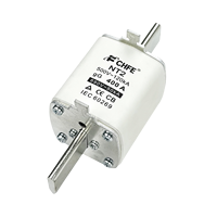 Fusible CHFE NT2 de Acción Rápida, Cerámico, 125A 200A 250A 350A 400A, Protección de Sistema AC, Fusible NH2 NH3, 500VAC, 1600A, Personalizado