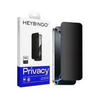 Protecteur d'écran de téléphone portable en verre trempé Anti-peeping pour iPhone 16 17 Pro Max 15 14 13 Pro Protecteur de téléphone à écran de confidentialité