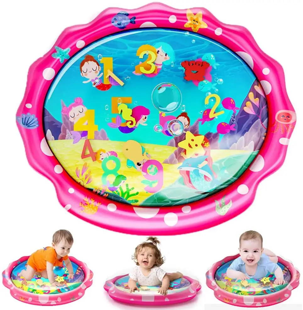Gonfiabile del bambino di acqua pad giocattolo per il Ragazzo e Della Ragazza Del Bambino Giocattoli 3 a 12 Mesi di Bambino