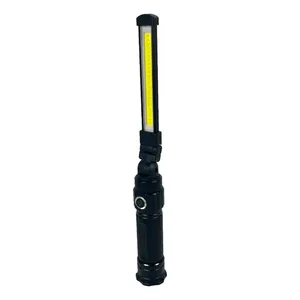 Aluminium 500 Lumen <b>LED</b> Rechargeable COB Folding Working Lamp Portable Magnetic Slim Bar <b>Light</b> FX-W551 Folding <b>Light</b> FX-W551 - Product Image 3