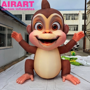 Dễ thương <span class=keywords><strong>Inflatable</strong></span> phim hoạt hình mô hình, artair tùy chỉnh <span class=keywords><strong>Inflatable</strong></span> linh vật tượng, mới được thiết kế <span class=keywords><strong>Inflatable</strong></span> khỉ - Product Image 2