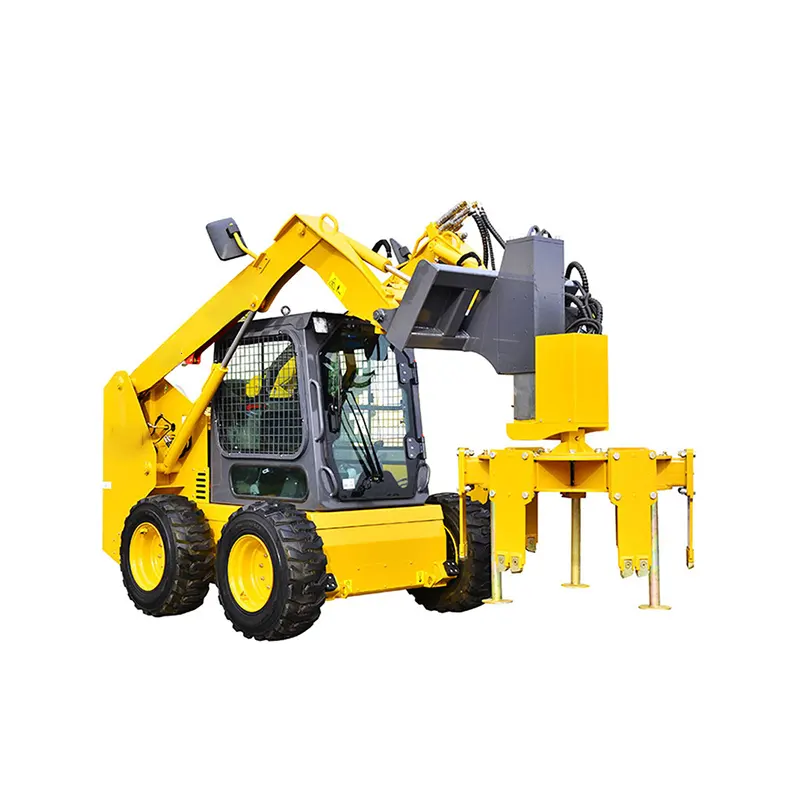 Construction Equipment Xc770K 1.25 Ton Heavy-Load Wheel Skid Steer Loader with attachments
