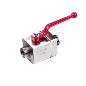 นิงโป อาซาฮี สแตนเลส สตีล วาล์วบอลไฮดรอลิกแรงดันสูง รุ่น CJZQ ขายส่ง วาล์วบอลเกตแรงดันสูง ผู้ผลิต - Product Image 4